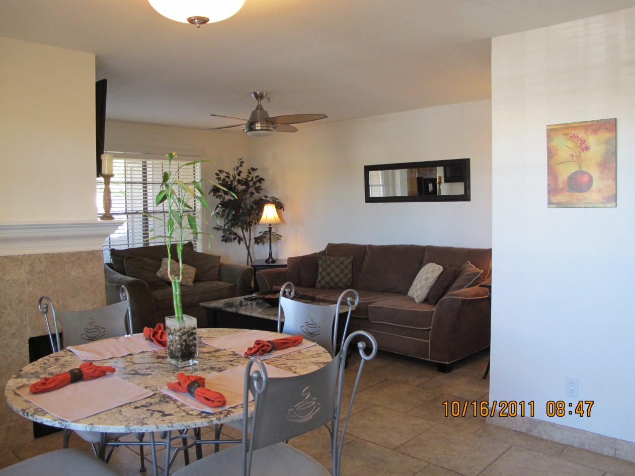 Spacious front room